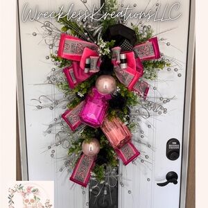 XL Breast Cancer Awareness Wreath